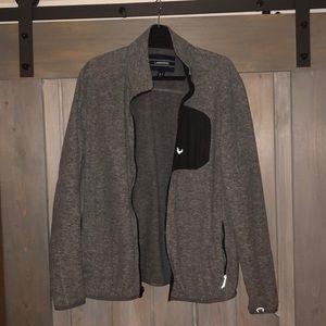 Land’s End Men’s Med Tall Zip-Up Fleece